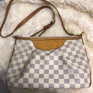 Louis Vuitton Siracusa Pm Damier Azur cross body